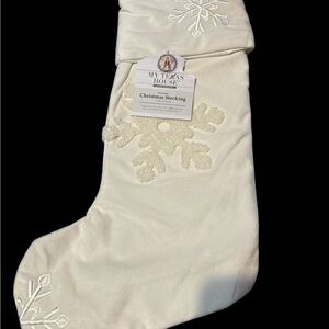 My Texas House Snowflake Christmas Stocking